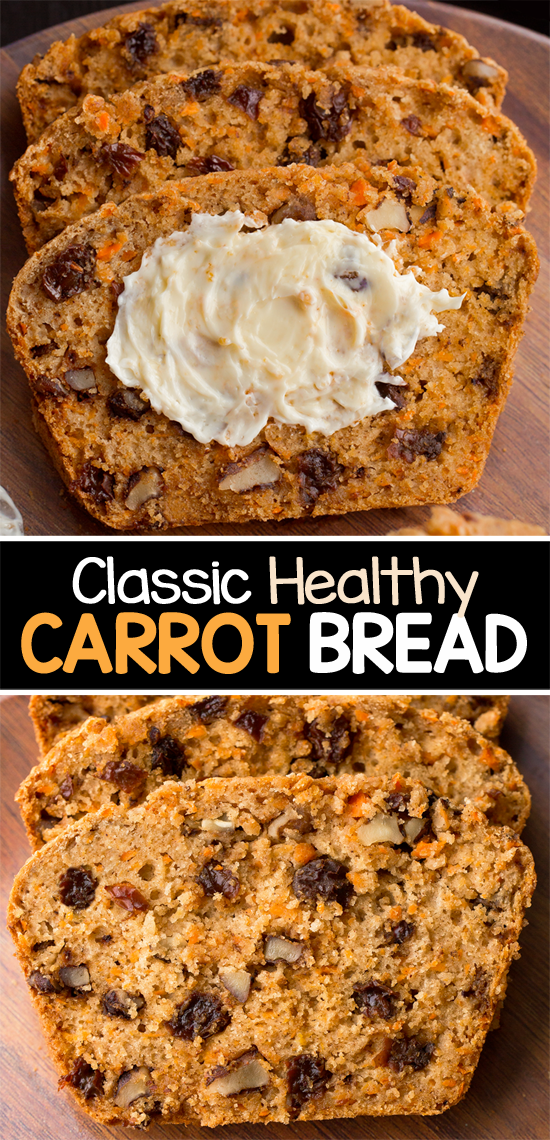 How to make homemade carrot quickbread