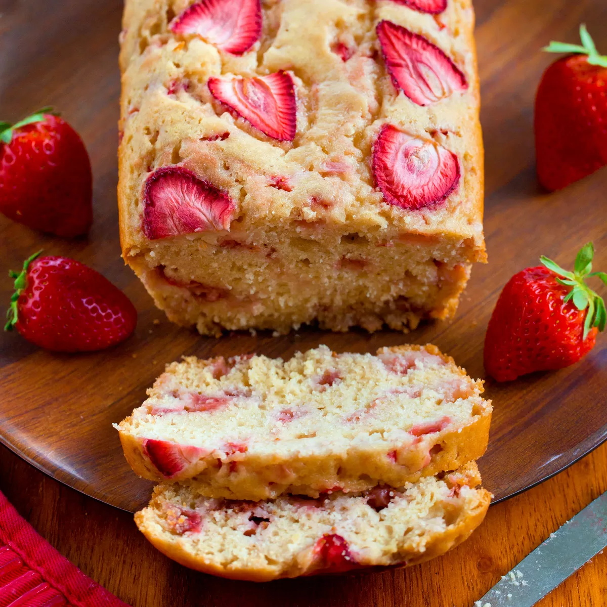 Strawberry Bread Recipe - With 2 Cups Fresh Strawberries!