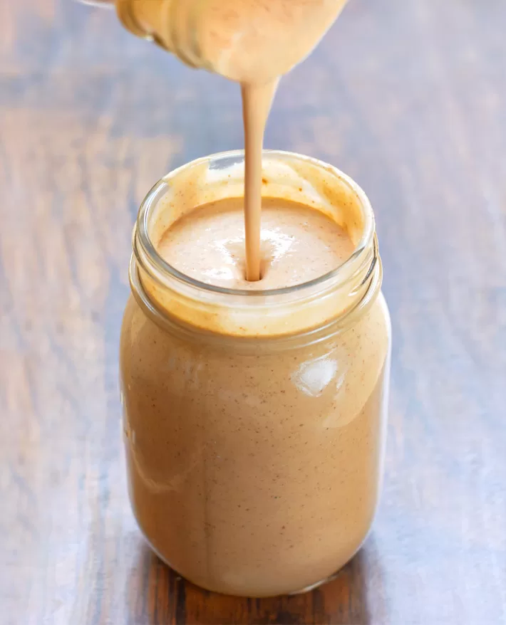 Smoothie banane et beurre de cacahuète