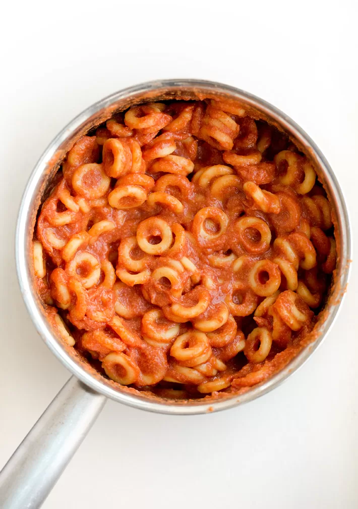 Simple, Cozy Homemade SpaghettiOs Recipe