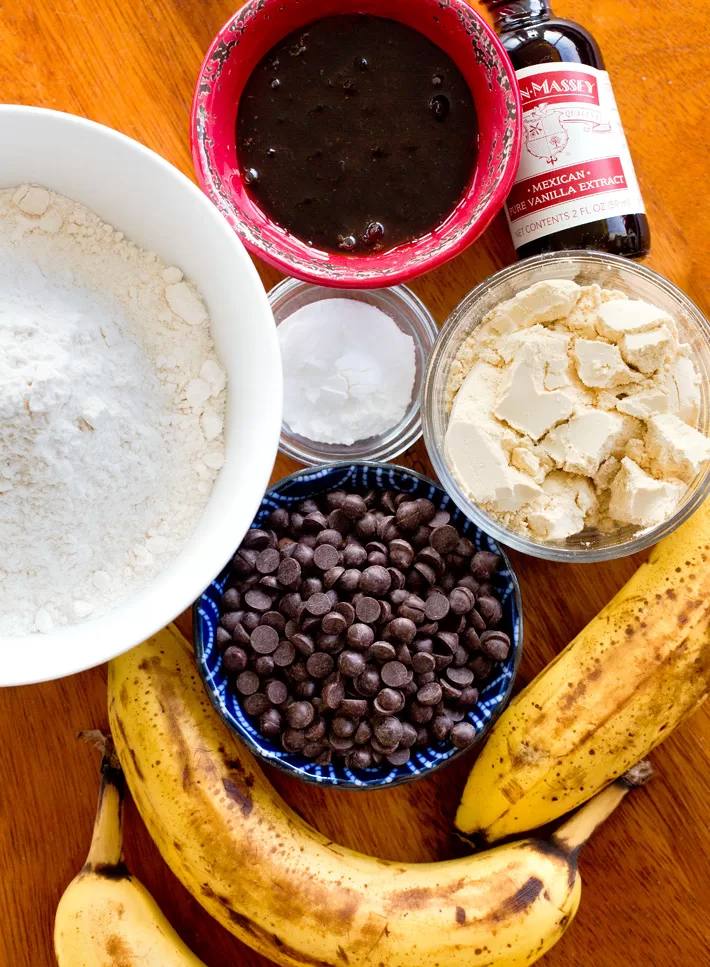 Protein powder banana bread ingredients