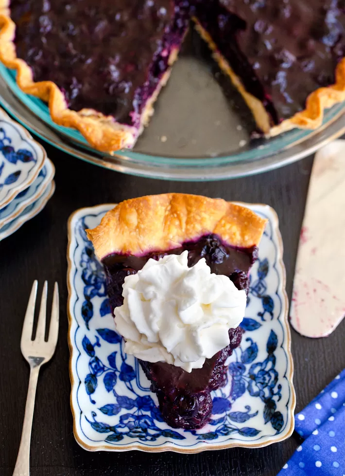 Vegan Blueberry Pie