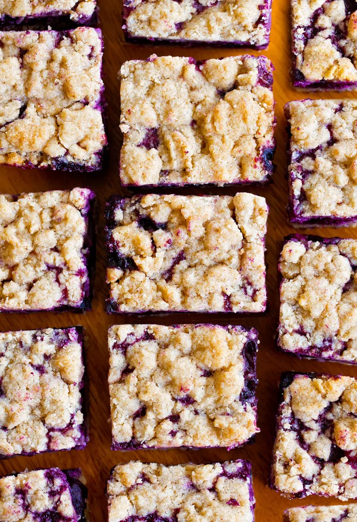 Blueberry Crumble Bars