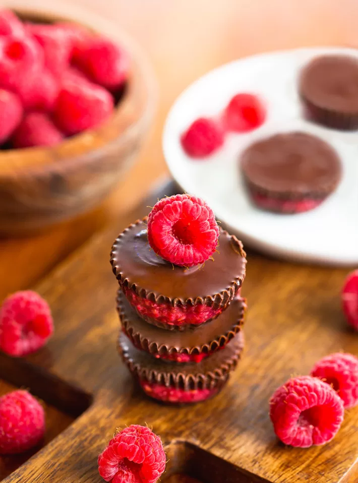 Sugar Free Dark Chocolate Raspberry Jellies