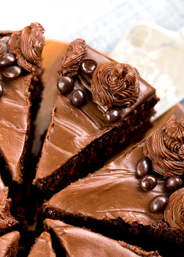 Dark Chocolate Espresso Cake