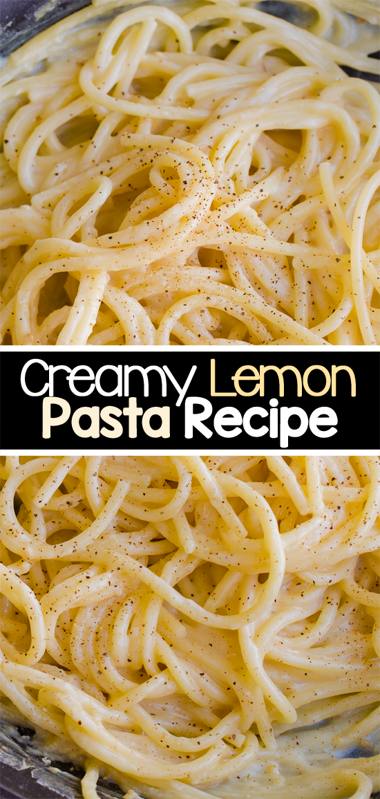 Lemon Pasta Recipe Chocolate Covered Katie
