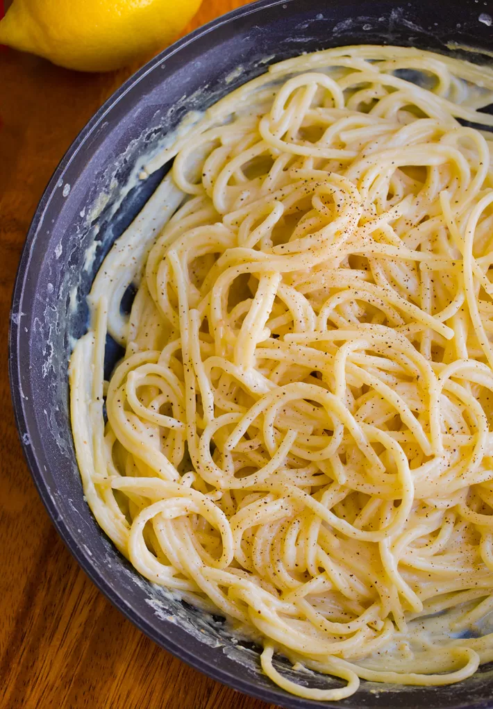 Lemon Spaghetti Pasta Recipe