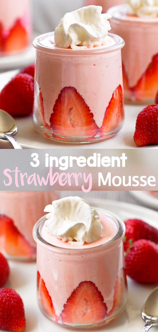 Strawberry Mousse Without Gelatin Or Whipped Cream