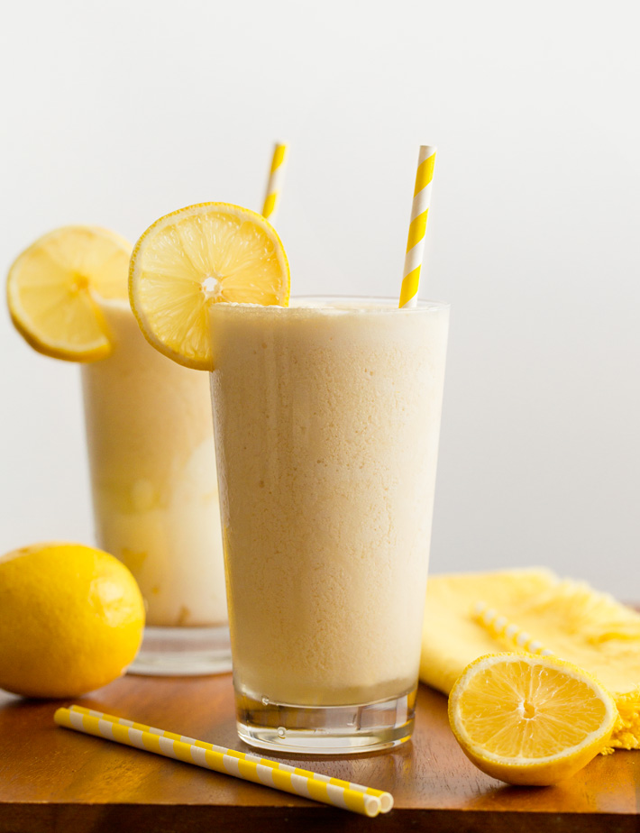 Blended Frozen Lemon Drink