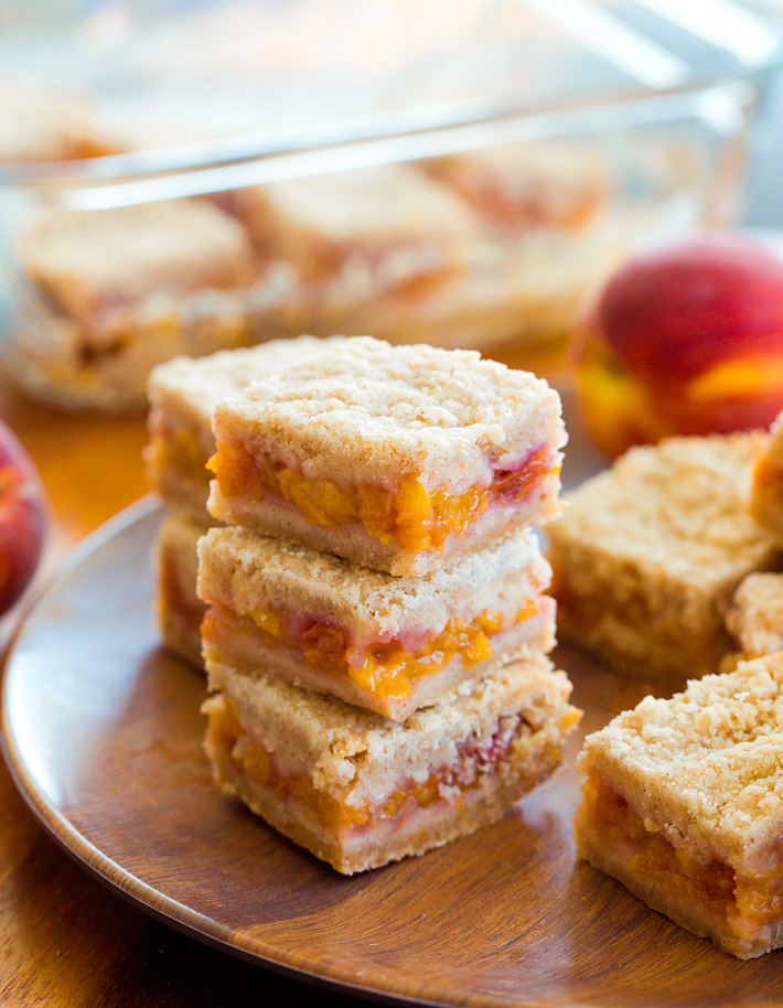 Peach Oatmeal Bars