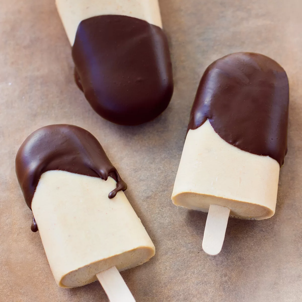 Peanut Butter Popsicles - Chocolate Covered Katie