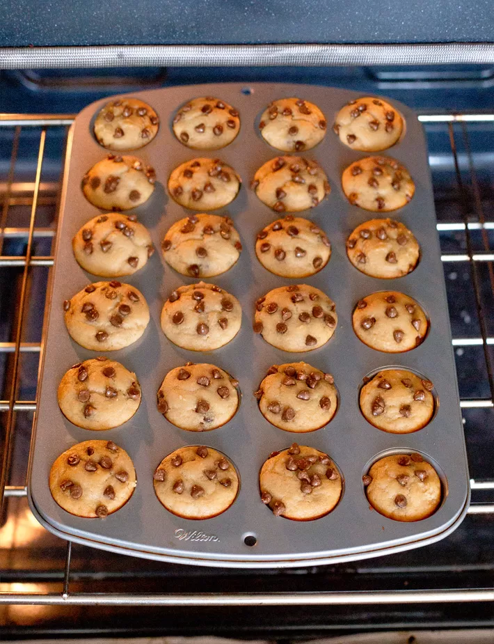 Baking Homemade Protein Muffins In The Oven