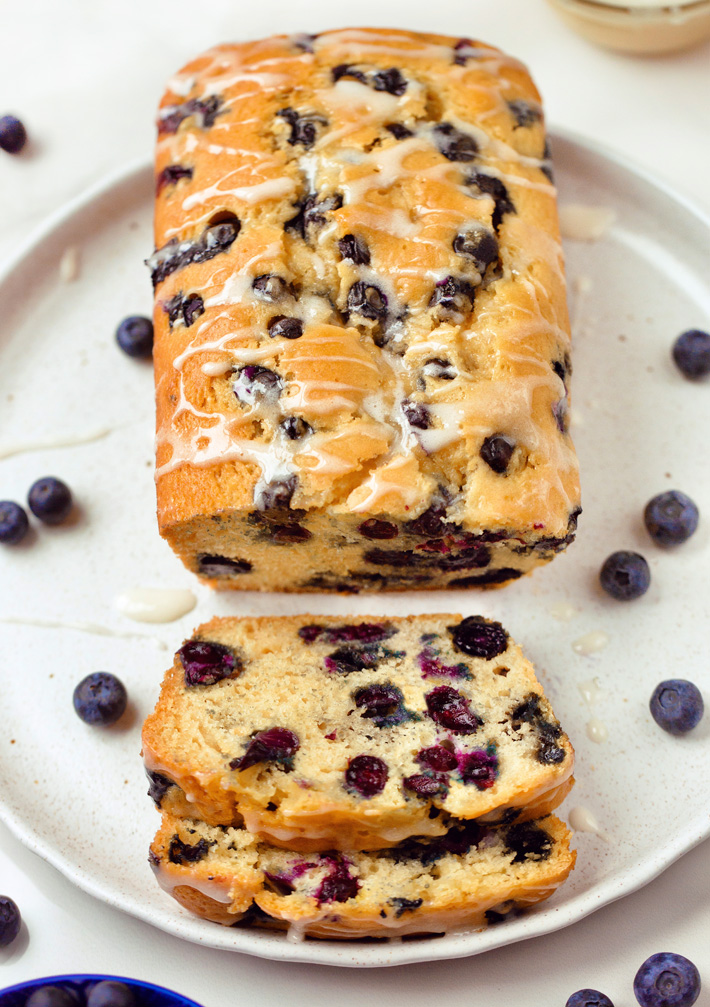 Blueberry Bread Loaf Cake Blueberry Bread Loaf Cake