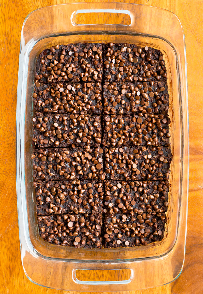 Chocolate Brownie Baked Oatmeal