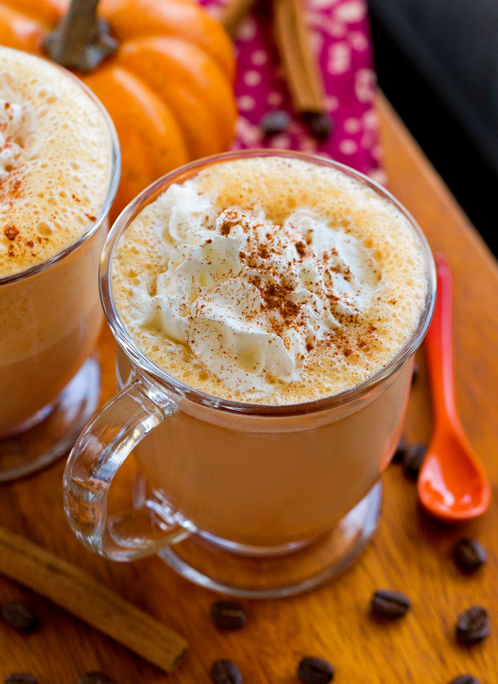 Healthy Vegan Pumpkin Spice Latte Recipe