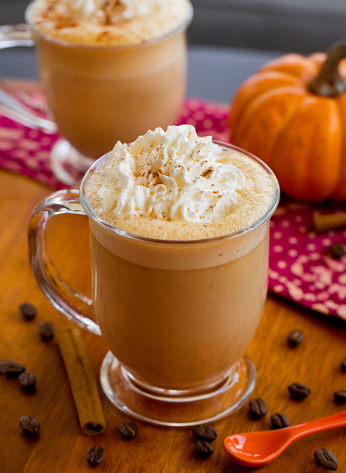 Homemade Pumpkin Spice Latte