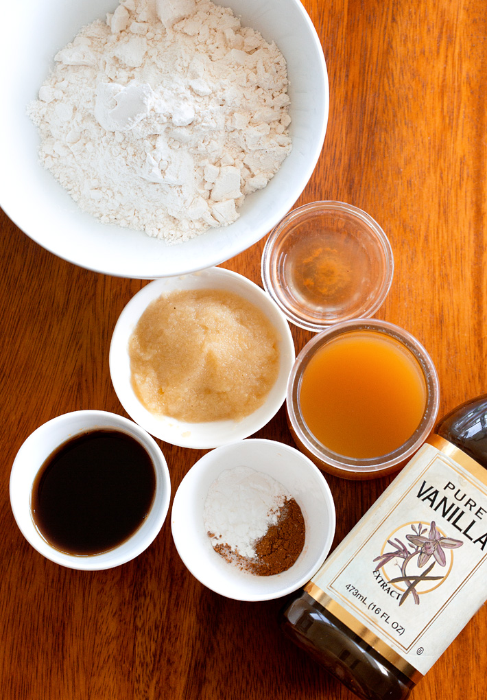 Baked Apple Cider Doughnut Ingredients