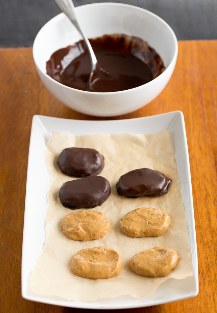 Chocolate Covered Peanut Butter Patties