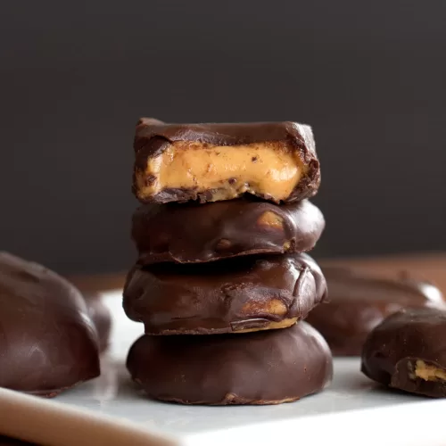 Dark Chocolate Peanut Butter Candies