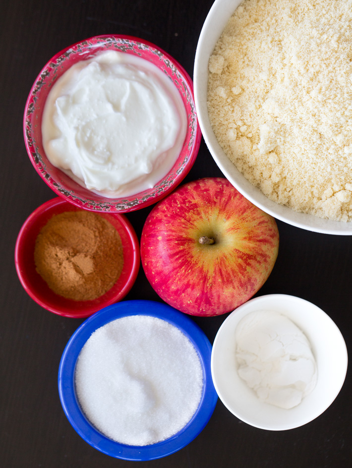 Flourless Quick Bread Ingredients