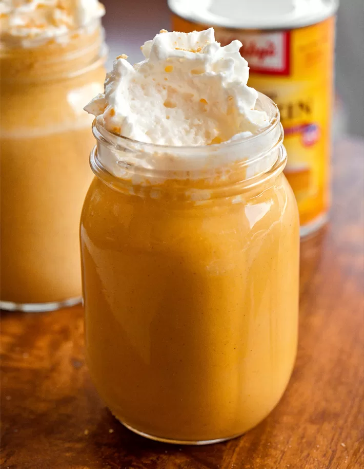 Healthy Pumpkin Pie Milkshake