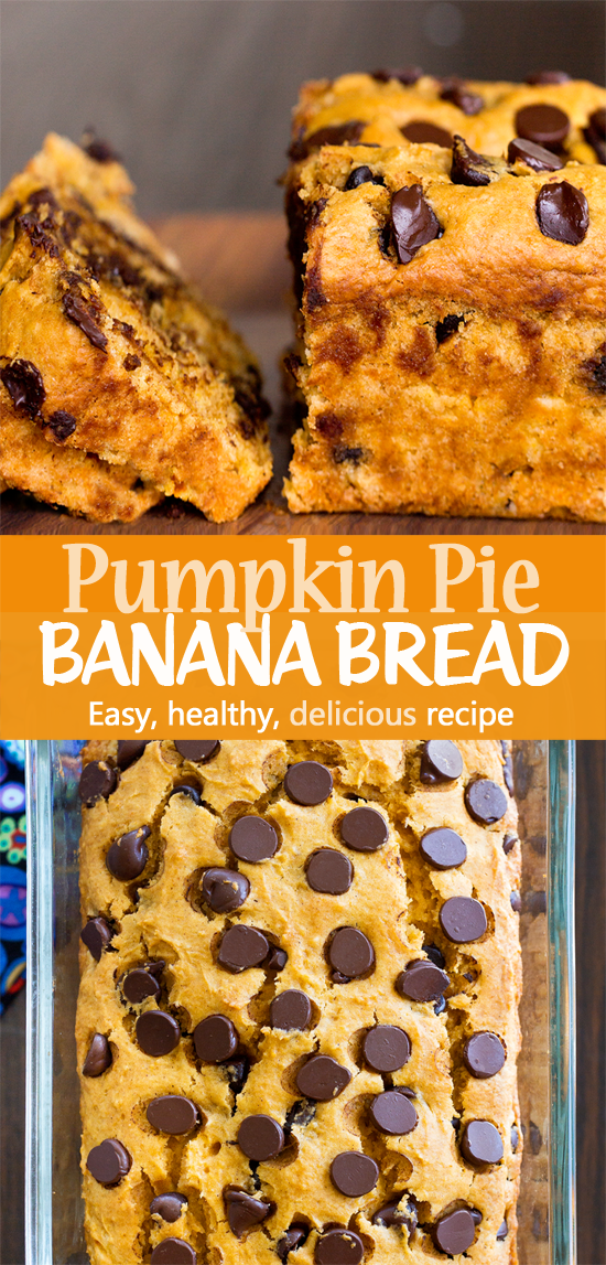 Pumpkin Breakfast Banana Loaf Cake