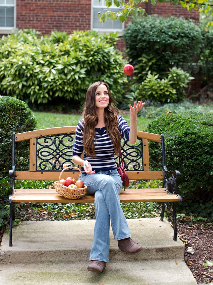 Tossing Apples Chocolate Covered Katie