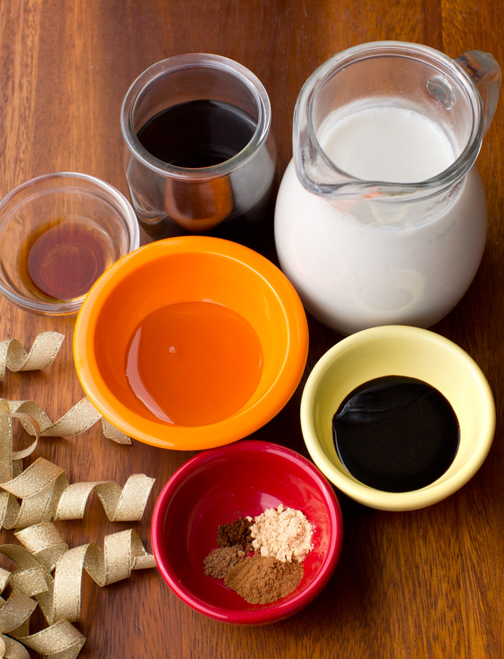 Gingerbread Latte Ingredients