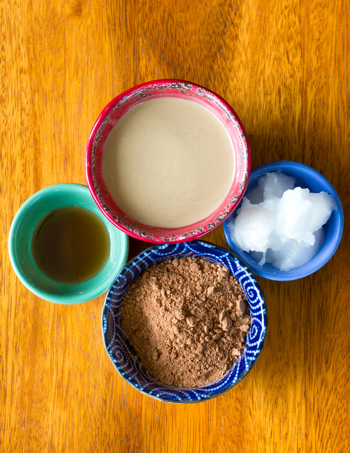 Halva Tahini Fudge Ingredients