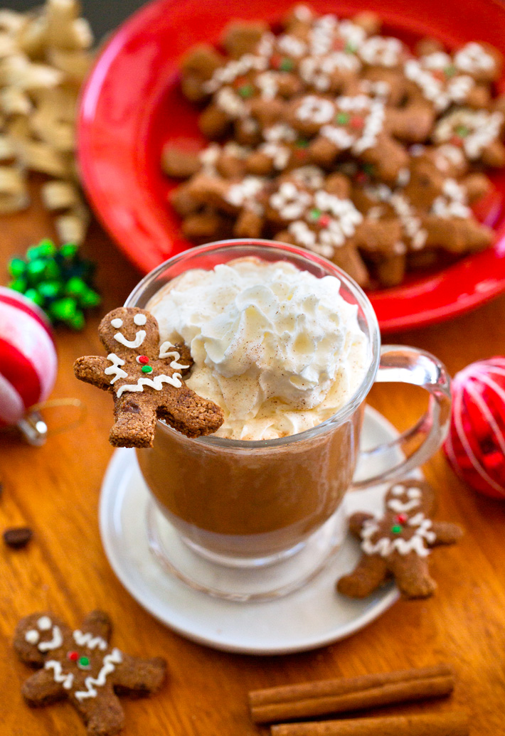 Healthy Gingerbread Latte