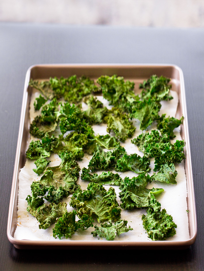 Healthy Kale Veggie Potato Chips