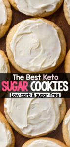 Keto Sugar Cookies - Just ONE Net Carb Each!