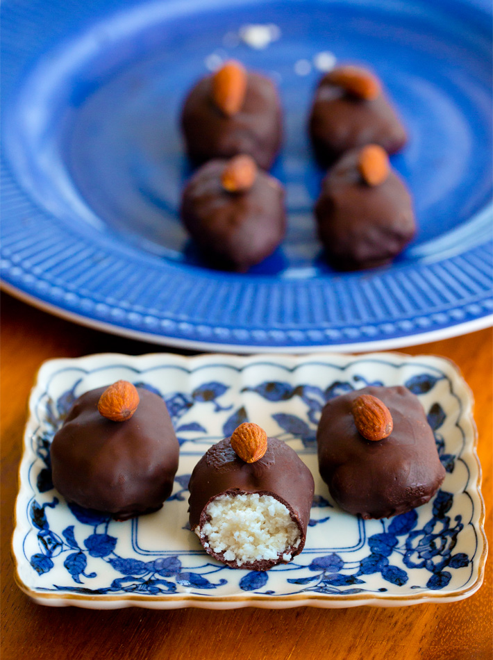 Homemade Almond Joy Candy Bars