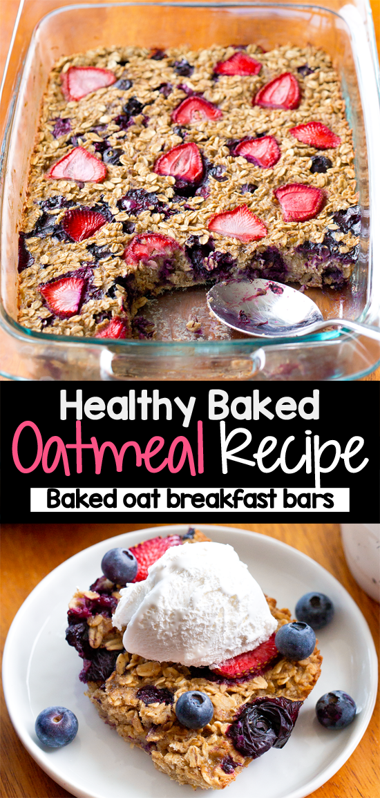 Morning Baked Oats Healthy Recipe Low Calorie