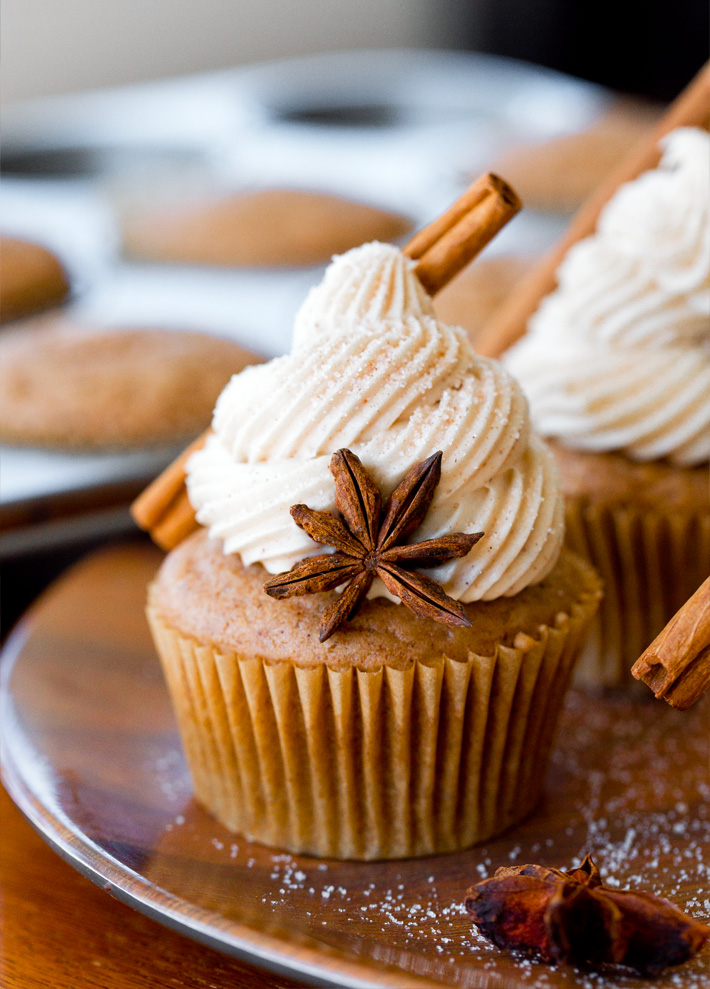 Vegan Chai Cupcakes