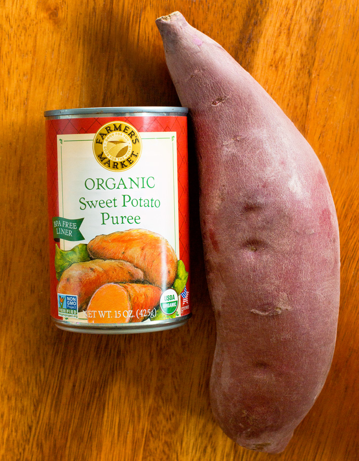 Canned Or Baked Sweet Potato Puree