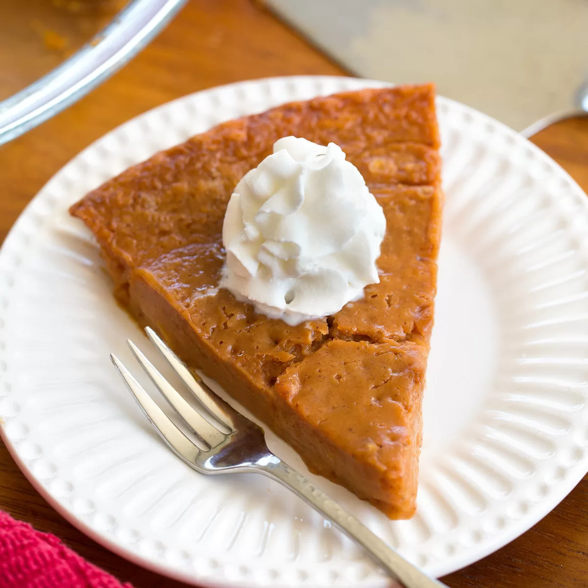 Crustless Sweet Potato Pie Recipe