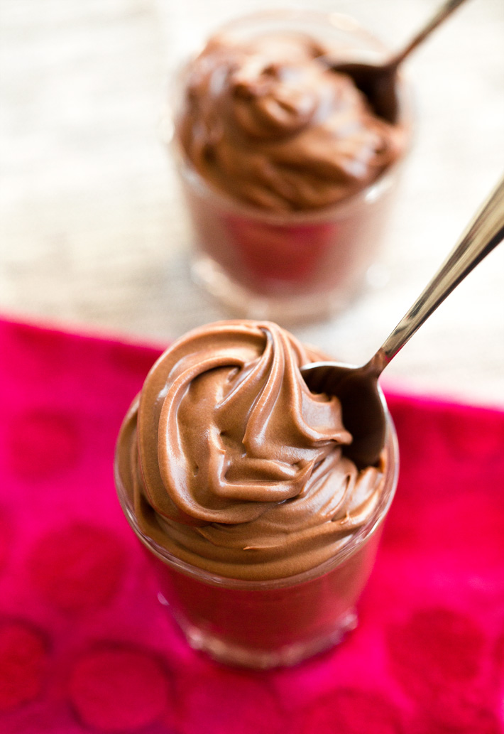 Whipped Chocolate Mousse Glasses