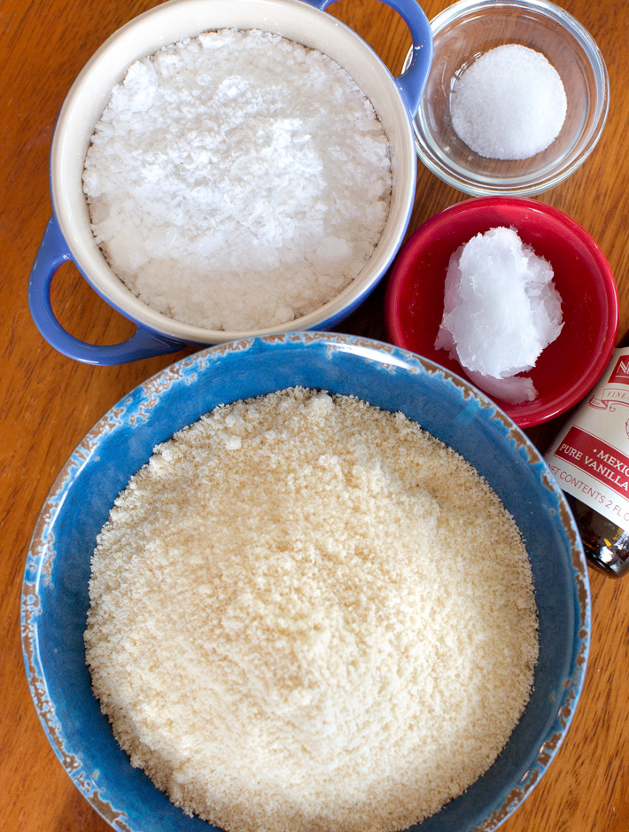 Almond Flour Cookie Ingredients