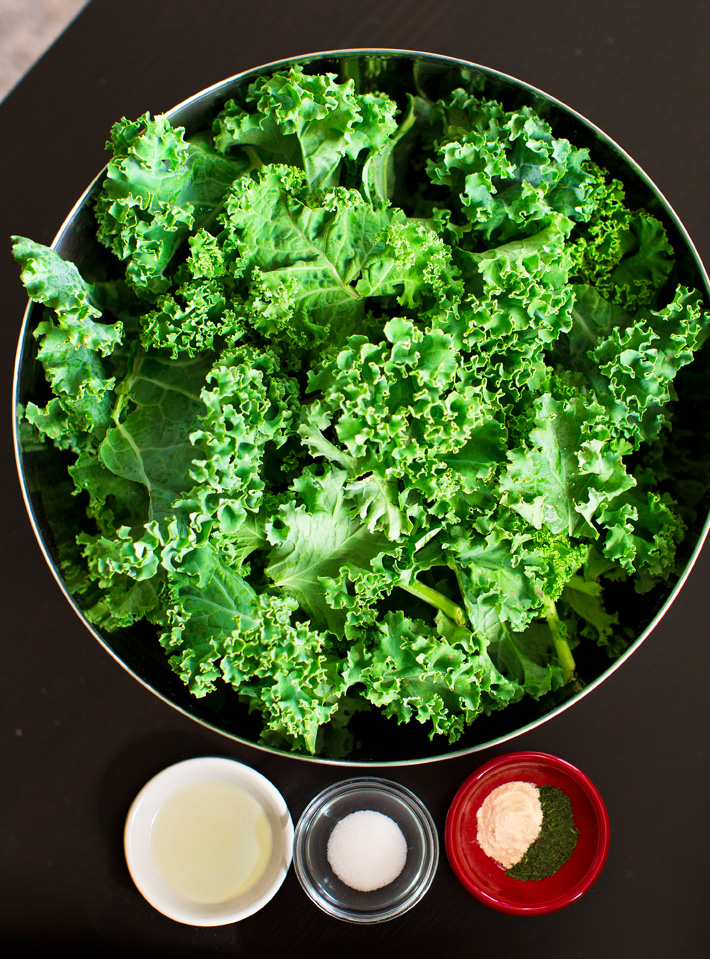 Crunchy Kale Chip Ingredients
