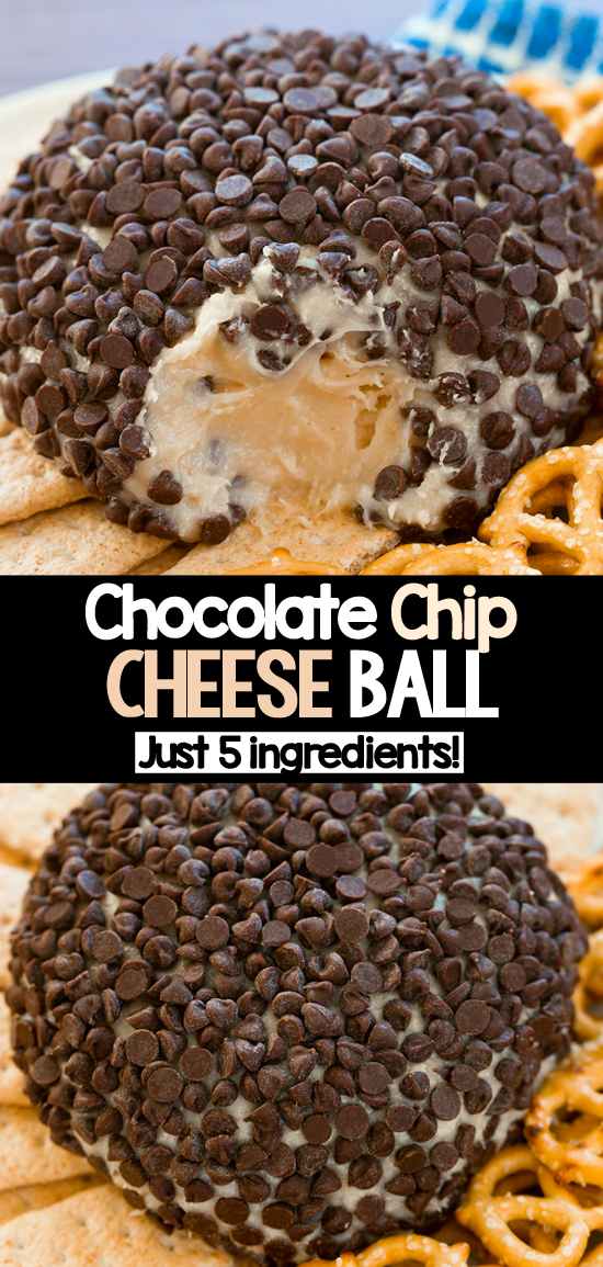 Chocolate Chip Dessert Cheesecake Ball Football Appetizer