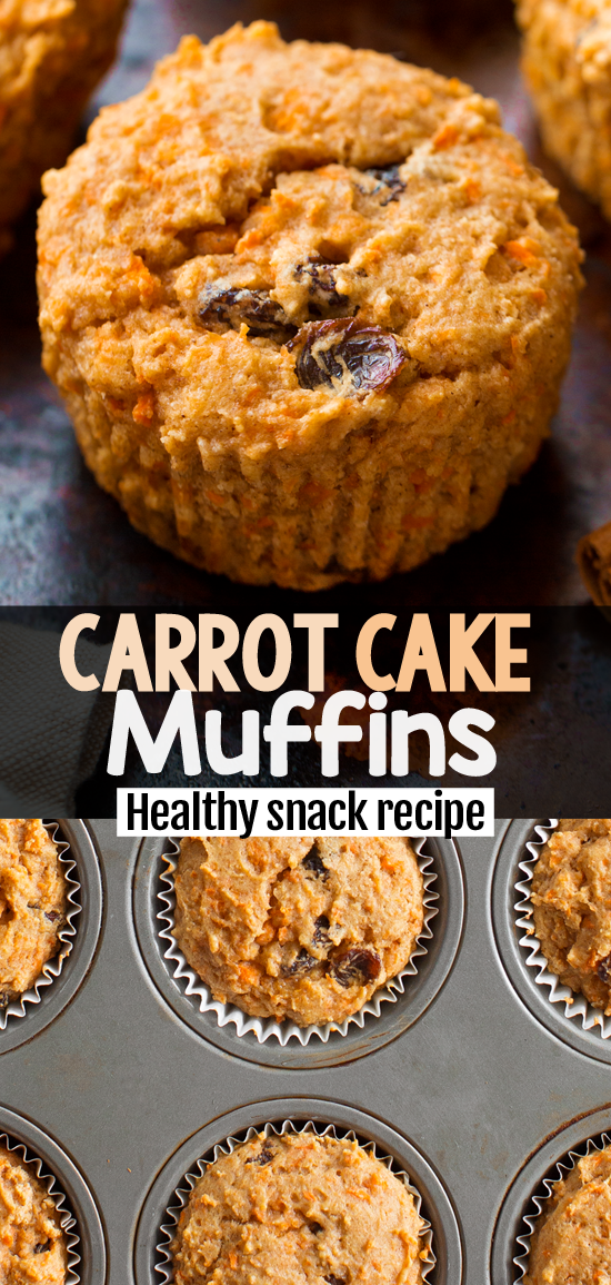 The Best Fluffy Zucchini Carrot Muffins