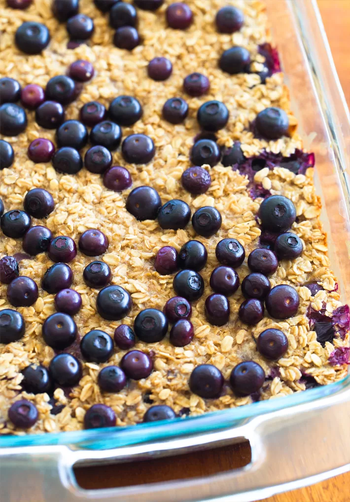 Blueberry Baked Oatmeal