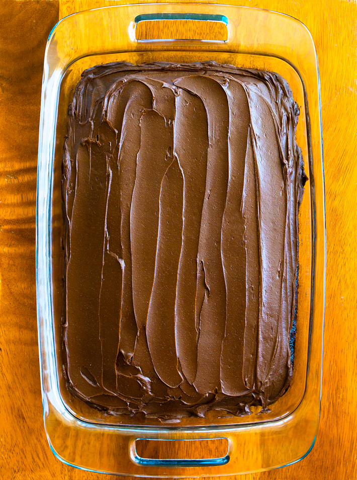 Fudgy Chocolate Sheet Cake