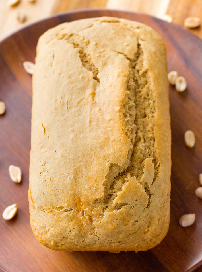 Healthy Peanut Butter Loaf Cake