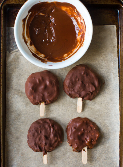 Chocolate Peanut Butter Buster Bars - Dairy Queen Copycat!