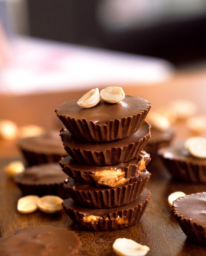 Chocolate Peanut Butter Protein Cups