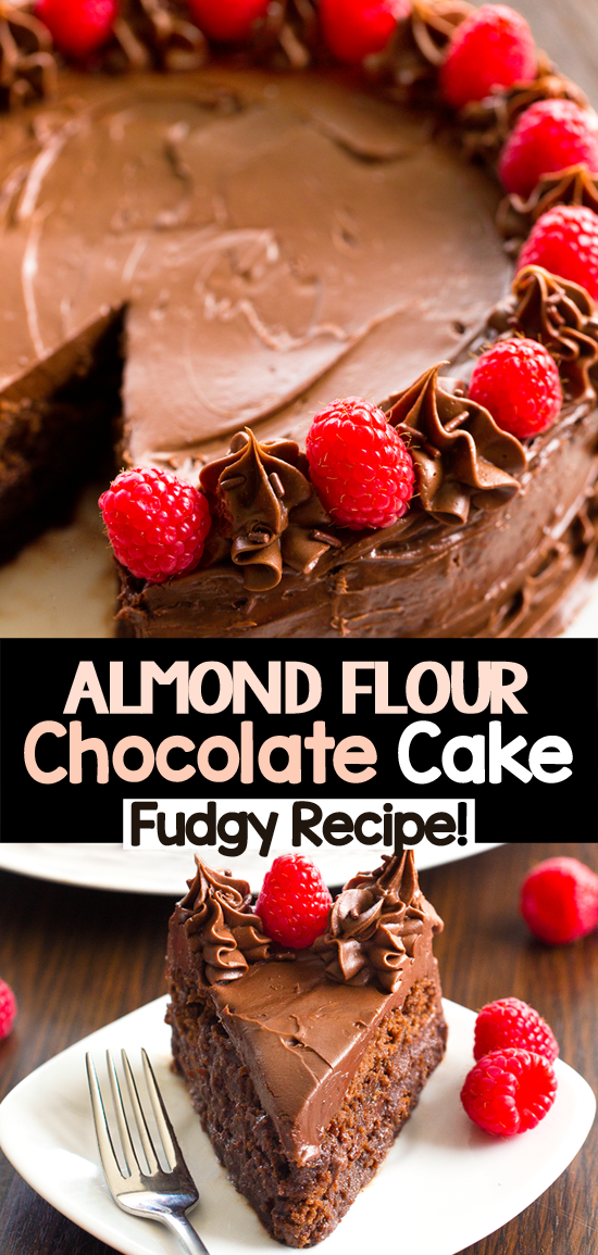 The Best Fudgy Almond Flour Chocolate Cake Recipe