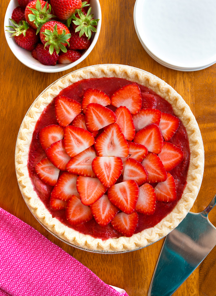 Easy Whole Strawberry Pie With Pastry Crust