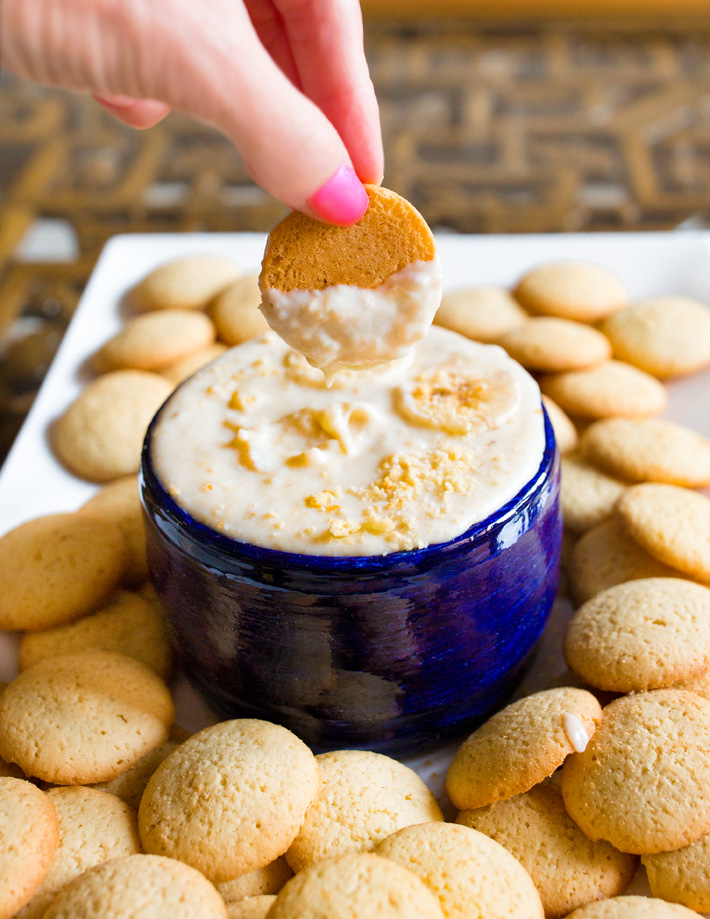 Banana Pudding Dip - NO Heavy Cream Required!